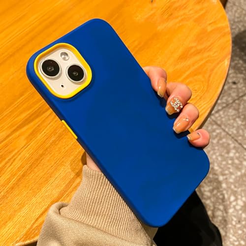 Coque silicone souple iPhone 12 Mini bleu Klein anti rayure dos