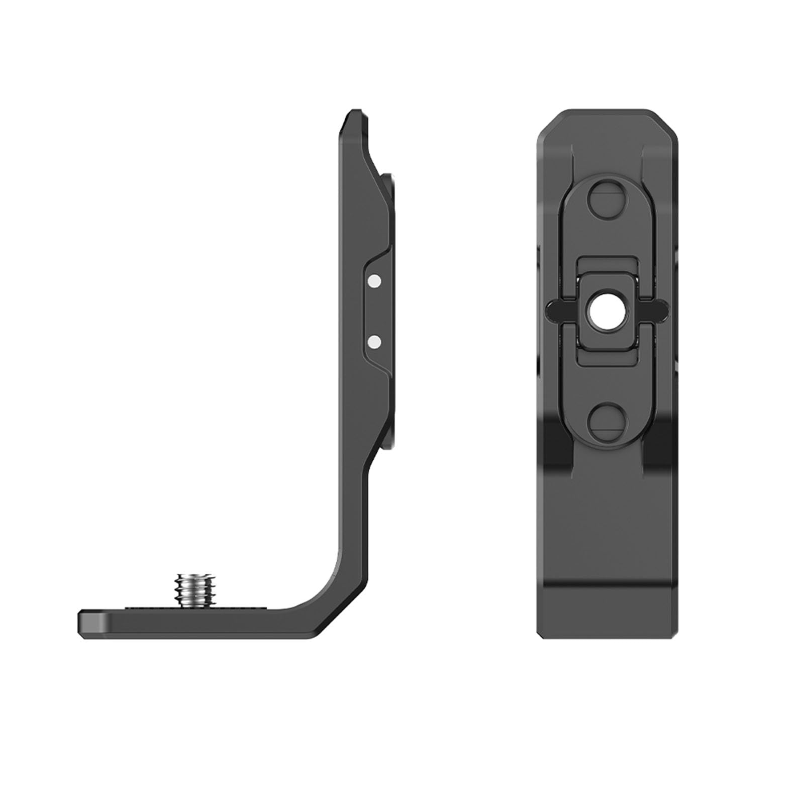 Support de montage horizontal pour Insta360 X4 en alliage d'aluminium, compatible avec 1/4" et interface à deux broches, pour caméra, avec trépied