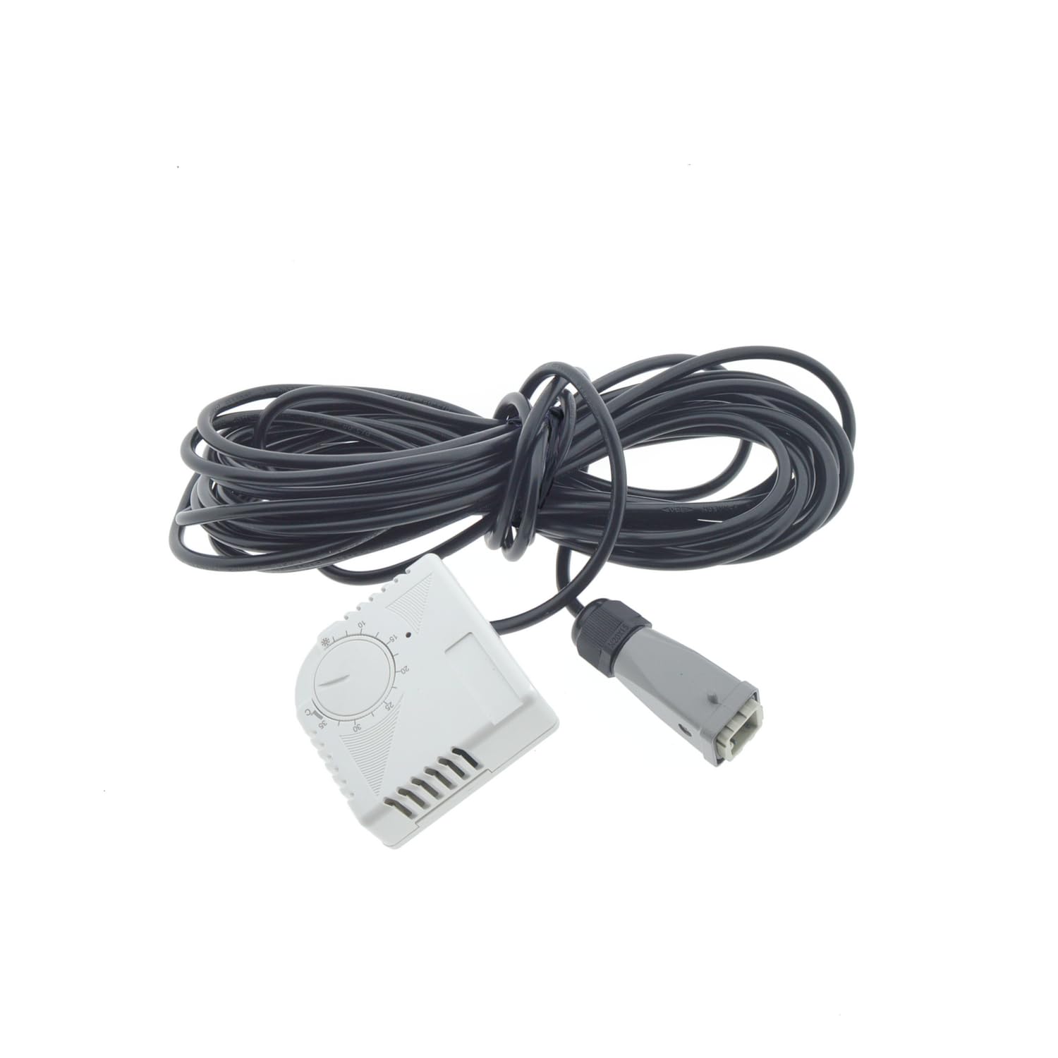 Tronitechnik® Externes Thermostat für Heizkanone TT-HK 244 und TT-HK 245 Heizkanone Dieselheizgebläse Dieselheizer Heißluftgenerator Heizgerät Bauheizer Heizer mit Tank, mit Rädern und Thermostat
