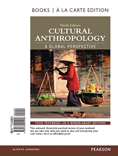 Cultural Anthropology: A Global Perspective, Bo... 0134005252 Book Cover