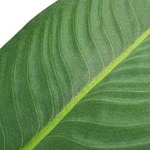 Artificial Tree in Geometric Pattern Planter Fake Bird of Paradise Silk Tree for Indoor and Outdoor Home Decoration 58 Overall Tall Plant Pot Plus Tree