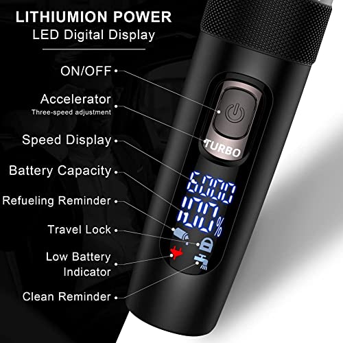 Foto von Hatteker Haarschneidemaschine Profi Haarschneider Herren Haartrimmer Bartschneider Barttrimmer Präzisionstrimmer Nasenhaarschneider Langhaarschneider Wasserdicht