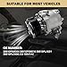 Aspligo Air Conditioner AC Compressor Fits for Honda Prelude Civic 1.7L 2.2L 1997-2001, for Acura EL 1.7L 2001, with A/C Clutch, CO10541AC AC Compressor, Replaces 38810P5M006, 38810PLAE01, 38810PLC006