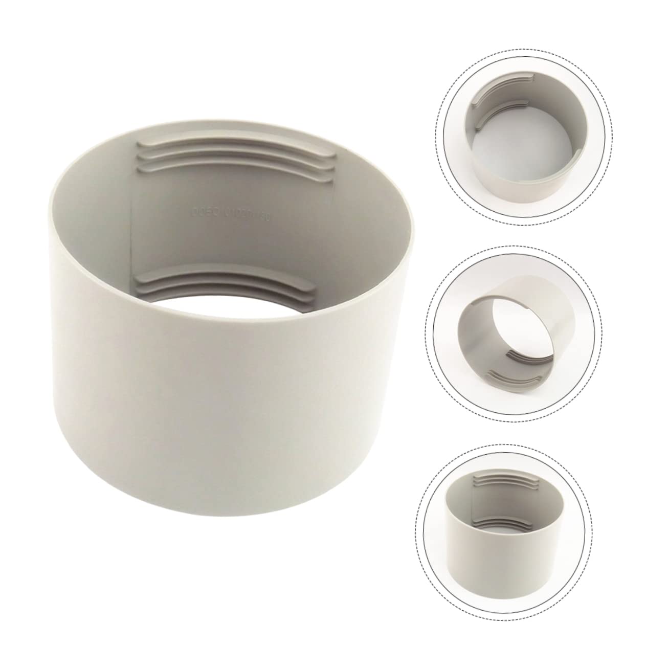 Cabilock 3 Piezas Conector Aire Acondicionado Boquilla Montaje Escape AC Repuesto Ventilación Ca Ca Reemplazo Unidad Extensor Abs
