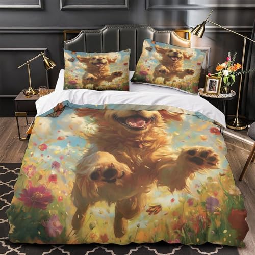 Linge de lit Jésus 3D de qualité supérieure en microfibre douce avec fermeture éclair invisible - 4