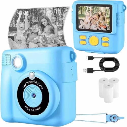 Appareil photo numérique instantané pour activités de bricolage en famille et vacances
