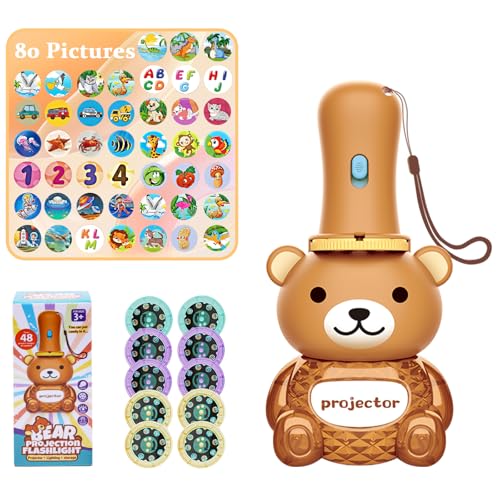 Projector-Flashlights Educational-Learning Interactive Toy - Cute...
