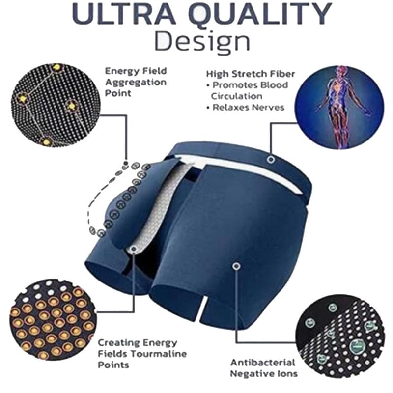 Image of Men's Boxer Briefs with Supportive Front Panel | Stretchable Comfortable Innerwear, Gym, Sports & Active Use