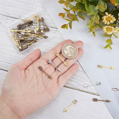 Breloques flèche en boîte pour offrir un kit de création de collier de protection unique