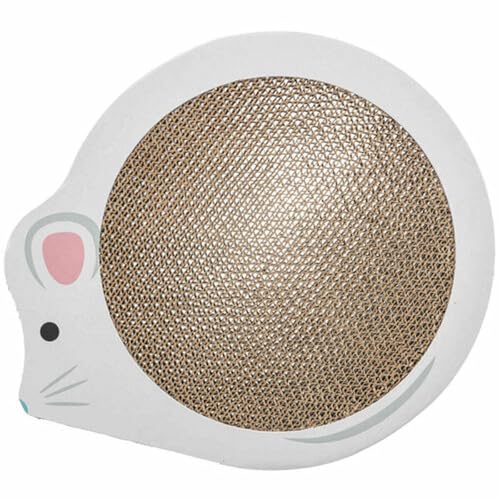 Image of TRIXIE Cat Scratching Board Cardboard Scratcher for Cats with Catnip Fun