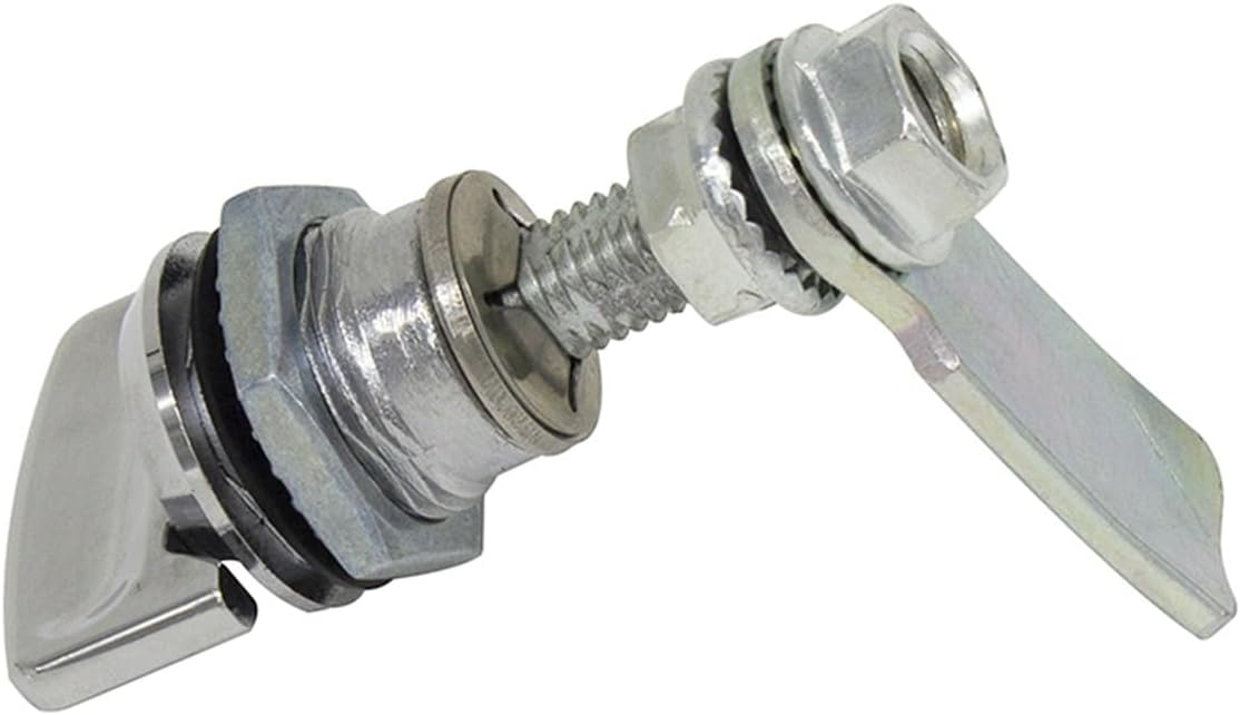 Stainless Steel T Handle Cam Latch Quarter Turn Lock 1Pcs