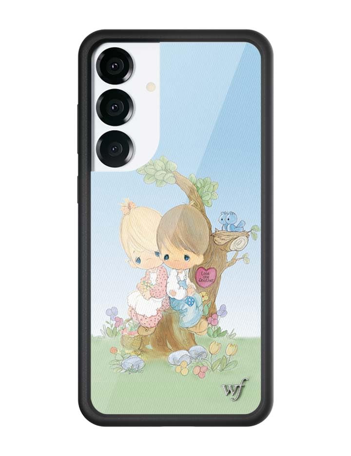 Coque Samsung S25 Plus Wildflower protection noire antichoc 1,2m