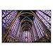 500 Pièces Puzzle Classique Sainte Chapelle Paris Beau Vitrail Belle Eglise Stock Jigsaw Puzzles Unique Puzzle pour Enfants Famille Adolescents