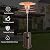 Giantex Patio Heaters for Outdoor Use, 50,000 BTU Propane Outdoor Heaters with Wheels, Outdoor Heat Lamp with Trip-Over Protection & CSA Certified for Commercial and Household (Bronze)