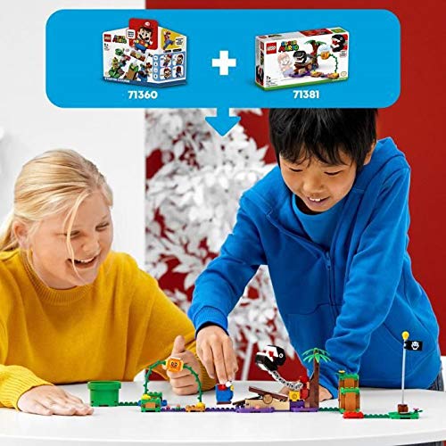Super Mario Incontro nella Giungla di Categnaccio - Pack di Espansione, Gioco Costruibile con Figura di Pungipalla, min 7, max 99 anni 71381 - Lego - Immagine 1