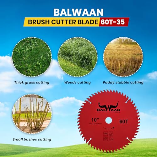 Balwaan Krishi Brush Cutter Blade 10 Inch - Image 5