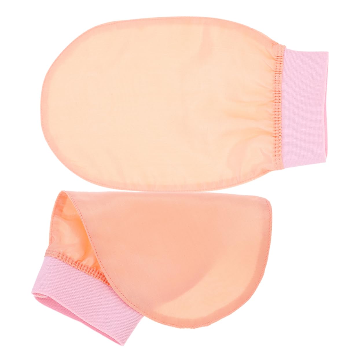 Baluue 6stücke Exfolierende Handschuhe Für Hautreinigung Wiederverwendbare Bad-handschuhe Für Sanftes Peeling Und Massage Für Körper Und Gesicht Rosa Lotus