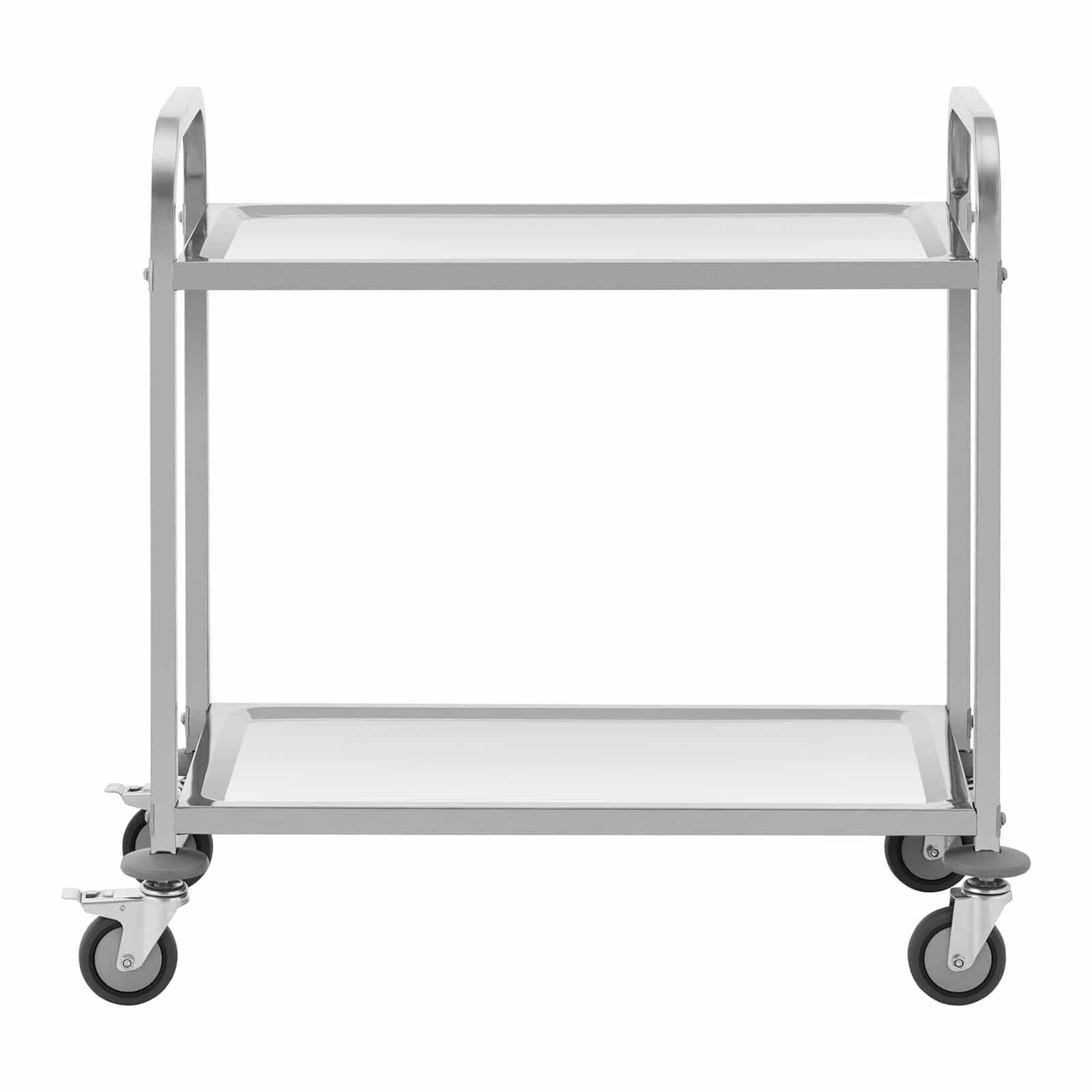 Royal Catering RCSW-106 - Carrito de cocina (95 x 50 cm, 72 kg, acero inoxidable)