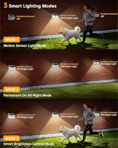 Solar Motion Sensor Lights