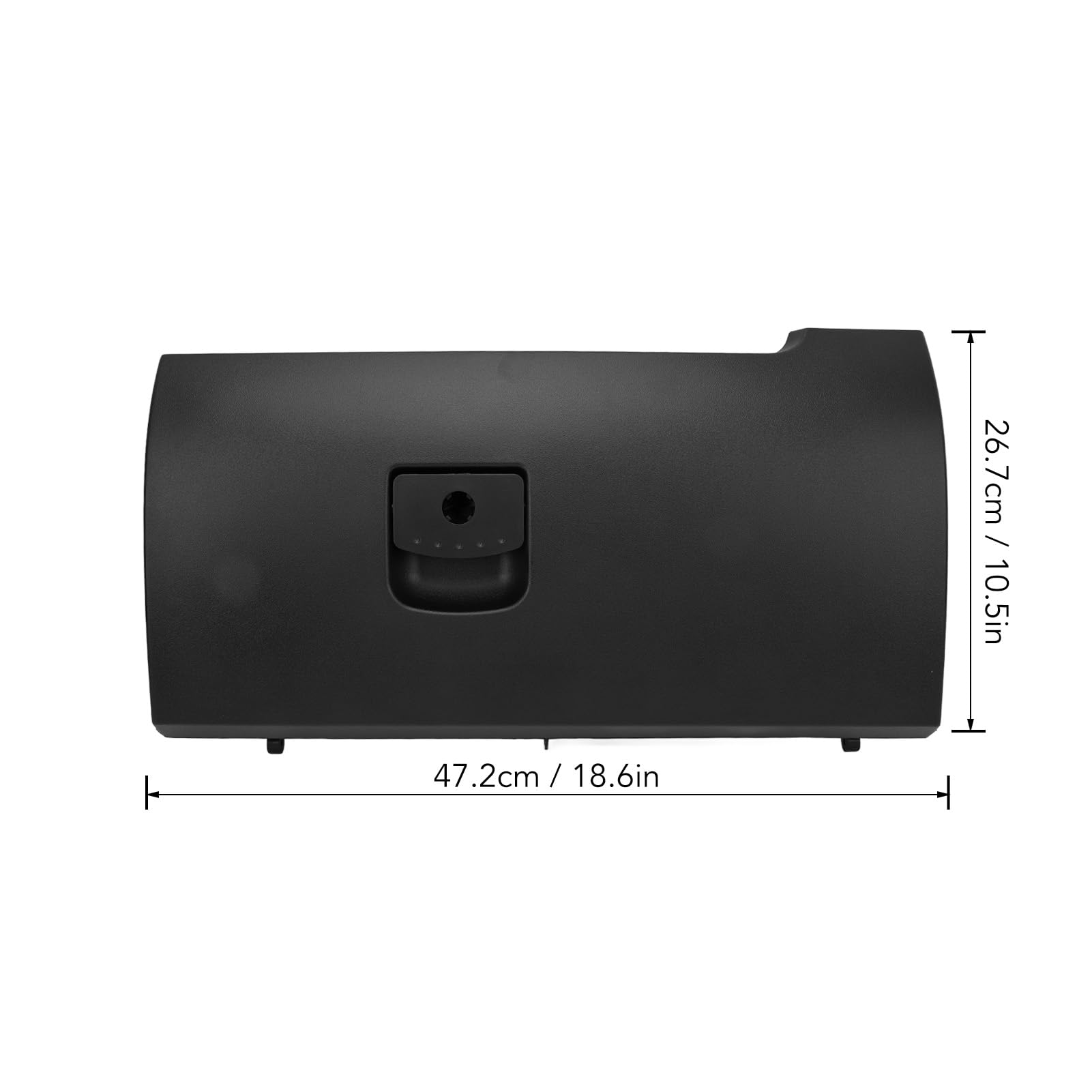 Handschuhfach-Türdeckel, Kompatibel mit 1C1880247R 1C1880300G – ABS-Konsolenabdeckung für Linkslenker-Fahrzeuge, Werkzeugmontage