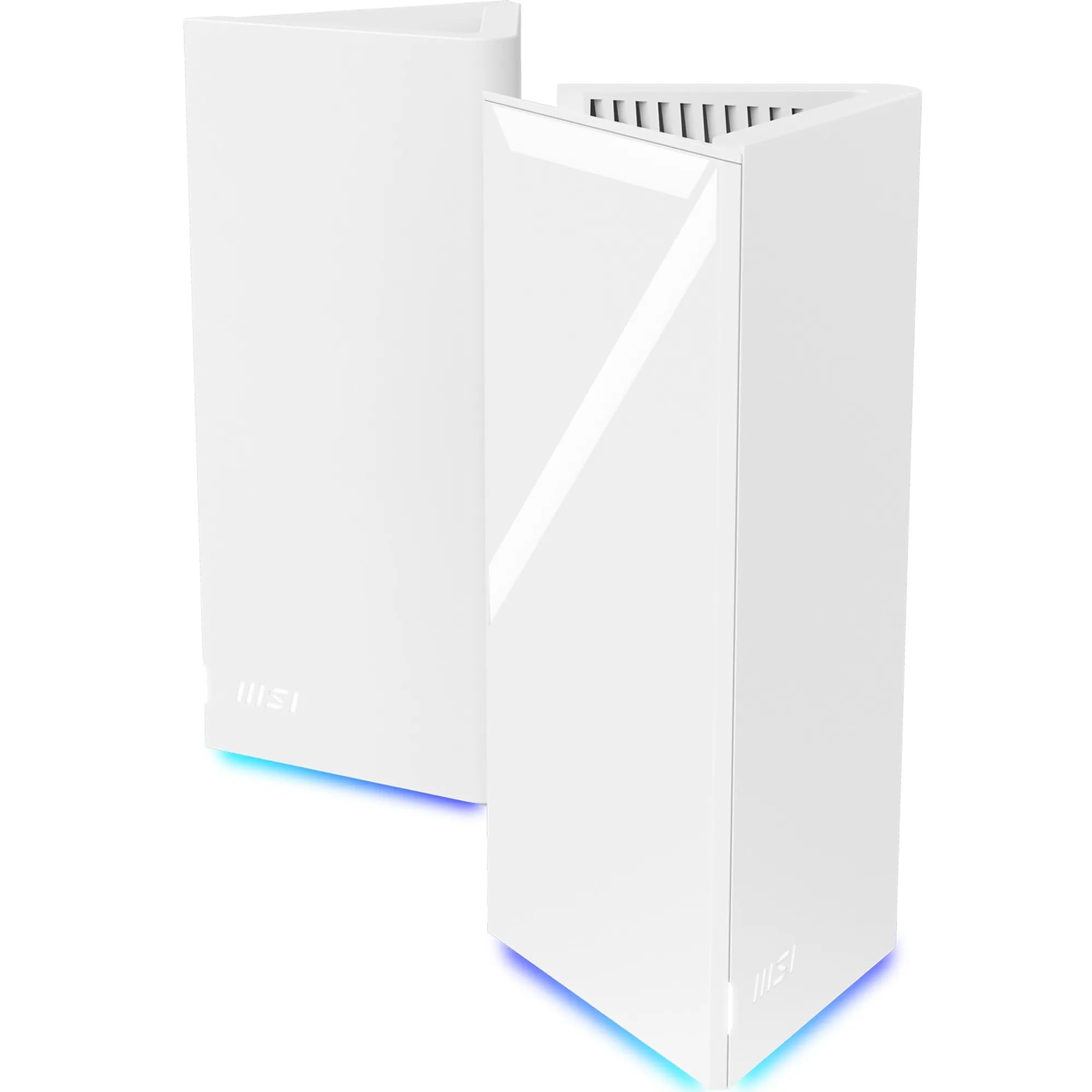Photo 1 of MSI Roamii BE Pro Mesh System - 2 Pack WiFi 7 BE11000Mbps Whole Home WiFi System, 2.5G Ports, Security and Parental Controls, VPN Supported