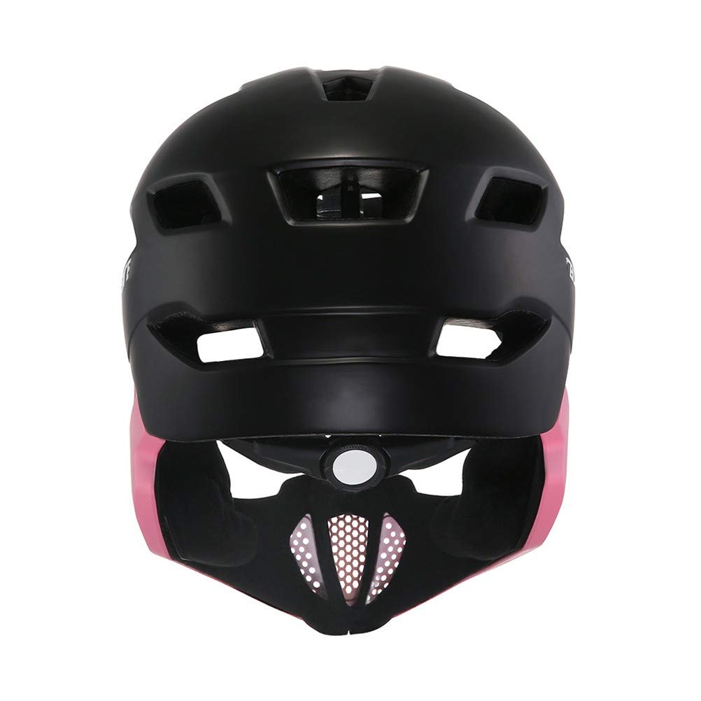 Kinder Fahrradhelm Abnehmbar Integralhelm Verstellbar Kinderhelm Multi-Sport Schutzhelm für 3-15 Jahre Junge Mädchen Skateboard Roller Inlineskaten Scooter BMX