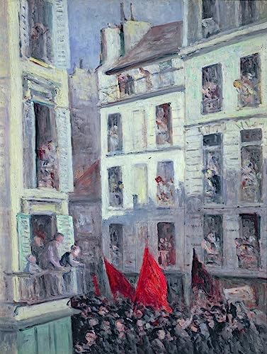 Cuadro en lienzo de Maximilien Luce, un regalo artístico de 60x90cm muy elegante