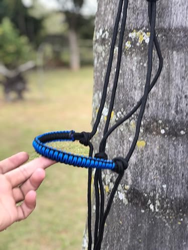 Cabresto 7 nós tradicional - em várias cores (Marrom com detalhe bege)