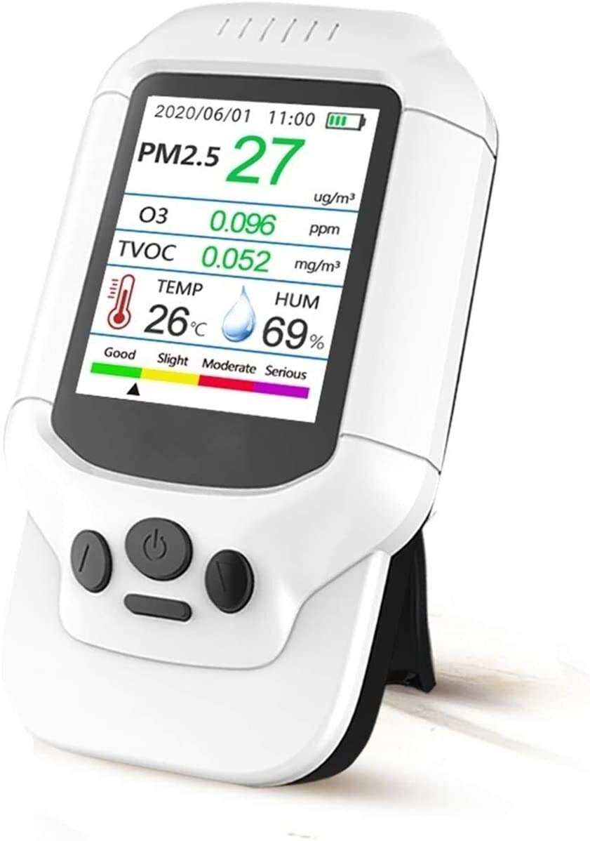 Monitor de Calidad del Aire 3 ° Amy, medidor de ozono co2, probador O3, analizador de Gases de Aire, Detector de concentración de ozono con Sensor de ozono, portátil, Conveniente
