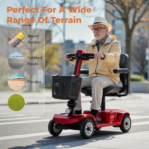 Foldable 4-Wheel Mobility Scooter