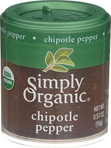 Simply Organic Mini Chipotle Ground Pepper, 0.56999999999999995 oz