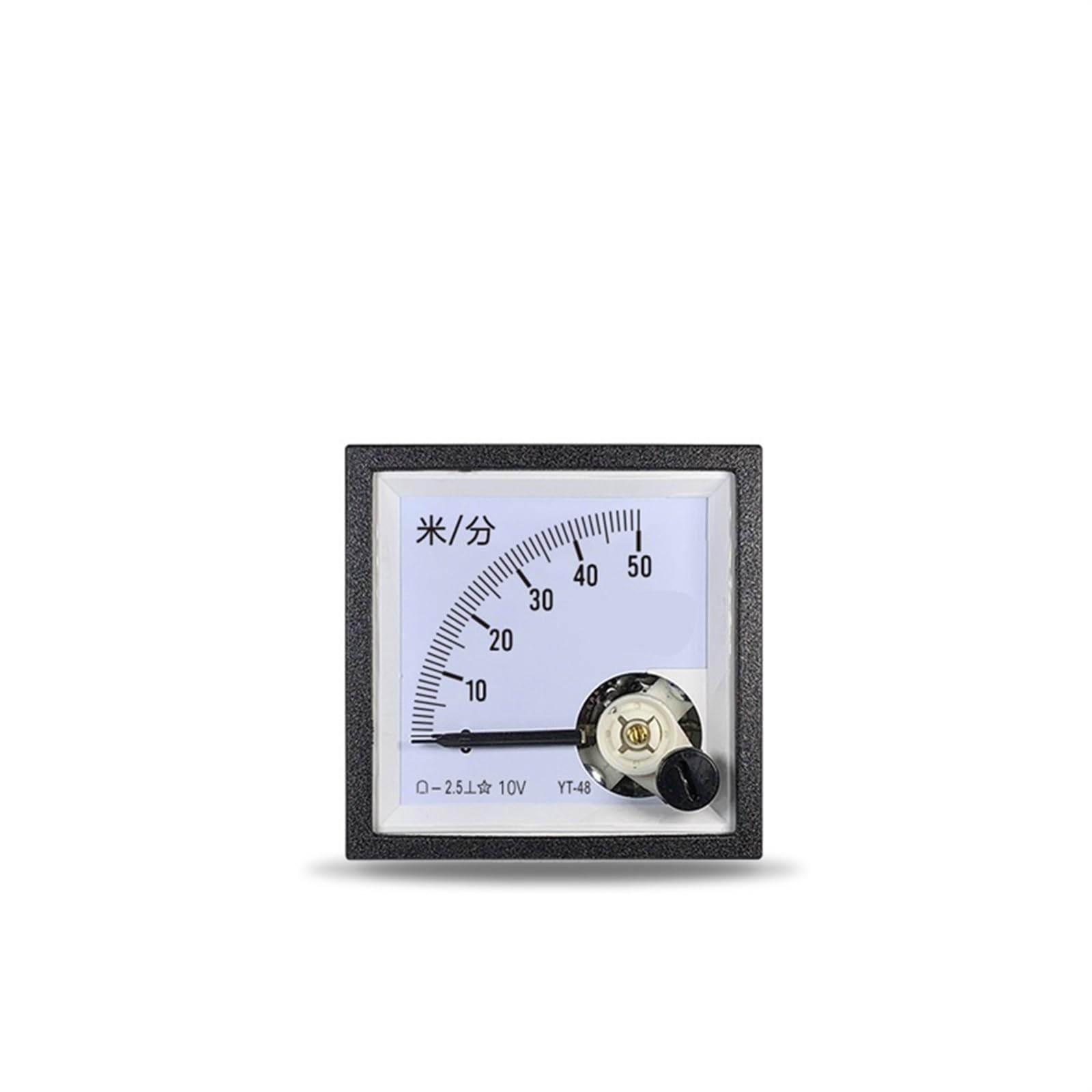 CP48 10v Dc Misuratore 50m/min100 M 200 M 300 M Voltmetro Dc Be48 99c1 1Pz(DC 3500m 10V)