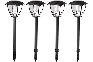 Maggift Outdoor Patio Solar Pathway LED Lights