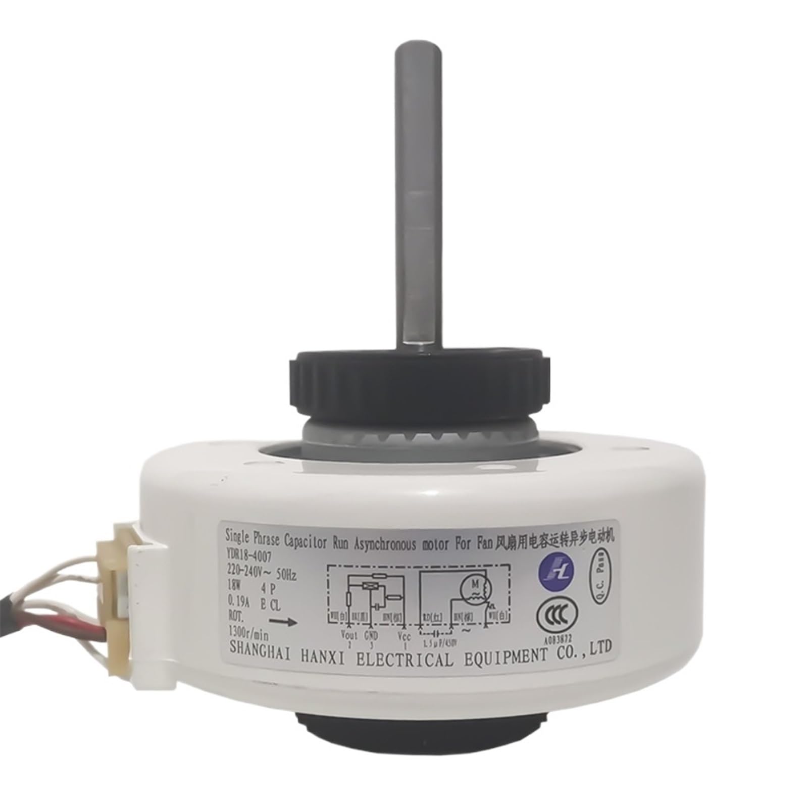 BONZMXDKHQ 1pcs YDR18-4007 Indoor Unit AC Fan Motor Air Conditioner Conditioning Spare Parts
