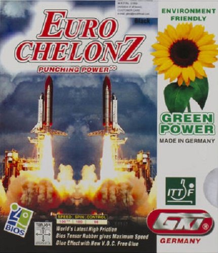 GKI Euro Chelonz Table Tennis Rubber
