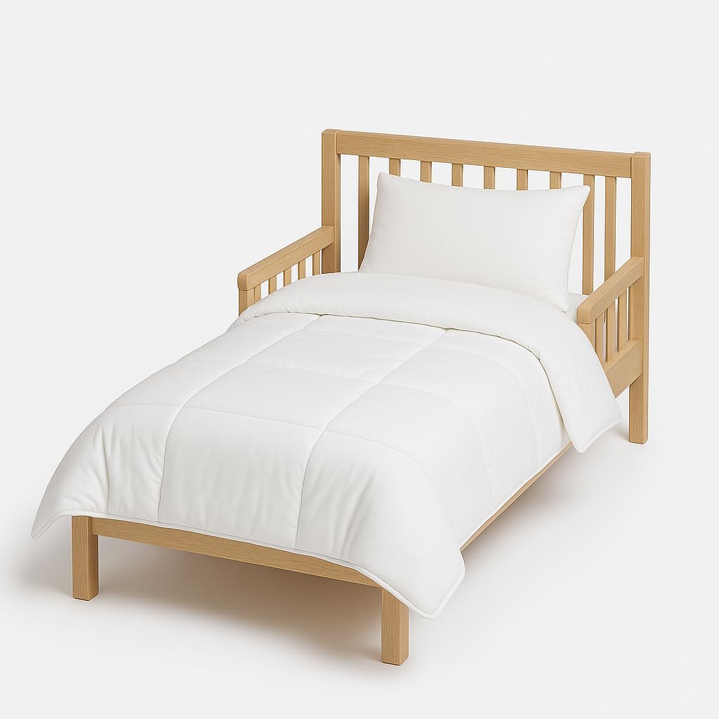 Luxurious Microfibre Cot Bed Duvet Quilt for Kids, Super Soft, Lightweight & Hypoallergenic Baby Bedding - Image 3