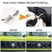 PKEDUO Front Grille Light White/Amber Center Grille Lights Decorative Lights Compatible with Suzuki Jimny JB64 JB74 2019 2020 2021 2022 2023