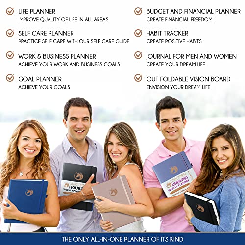 Image of Undated Daily Weekly & Monthly Planner with Budget Section