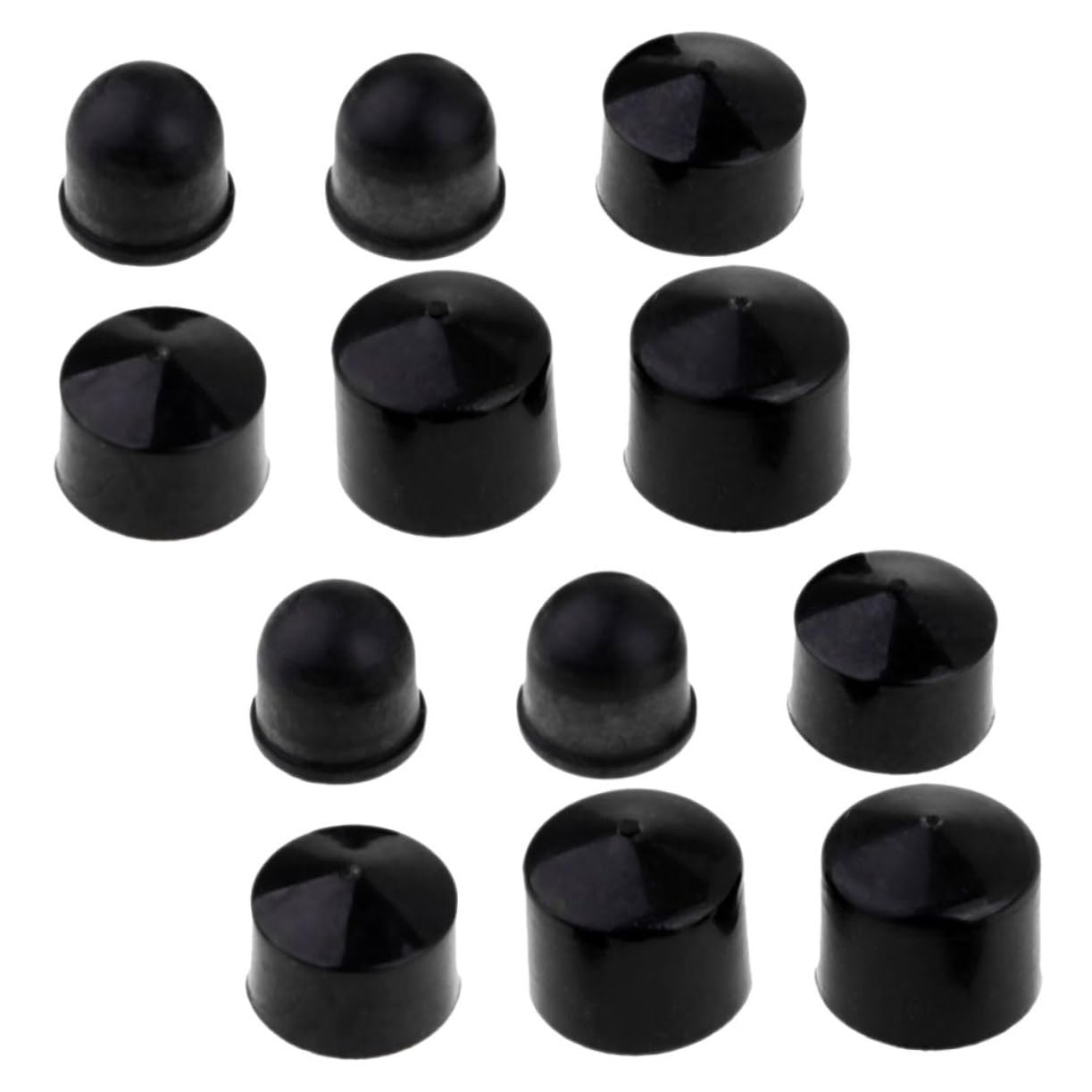 Abaodam Skateboard Pivot Cups 12pcs Set Replacement Bushings for Trucks Pu Material Trucks Accessory
