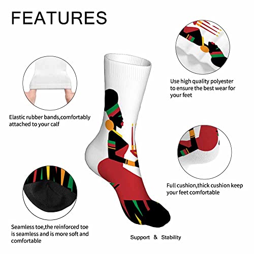 Image of Pehede Socks Mens Fun Dress Socks for Women Funny Novelty Crazy Design Socks