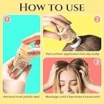 Non Aerosol Dry Shampoo Powder with Biotin - Lavender Extract and Korean Ginseng - Volumizing Travel Size (0.42 oz) - Image 2