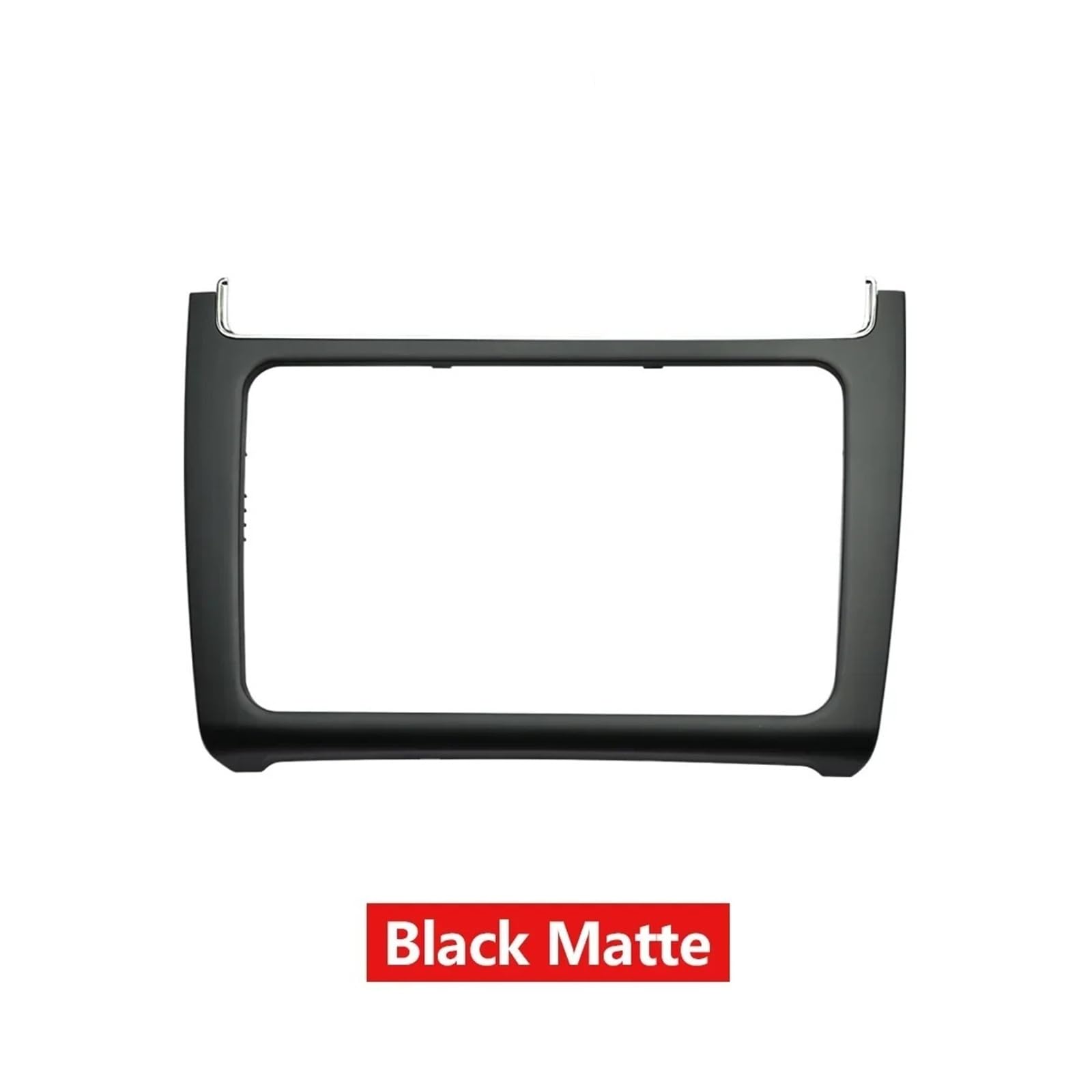 Mascherina Autoradio Cornice Stereo per VW per Polo 2014 2015 2016 2017 MQB 6C Pannello Radio ABS Telaio Interno Dvd Stereo Viso Telaio Trim Solo Kit
