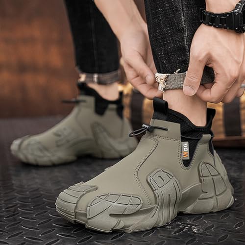 High Top Mens Hiking Shoes Casual Shoes Sneakers Sneakers Non-Slip Outdoor Soles Hiking Shoes Snow Boots3