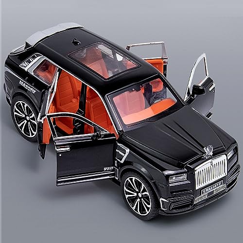 Image of 1:32 Scale RR Cullinan Toy Car for Kids Die Cast Metal Model Cars with Light Sound Pull Back Car Toy for Boy 2 Year Above, Red