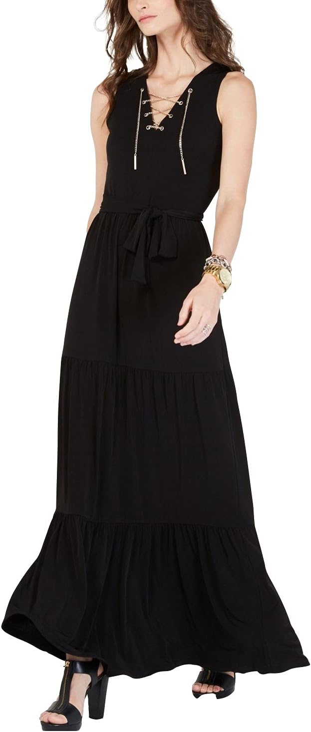 chain midi dress michael kors