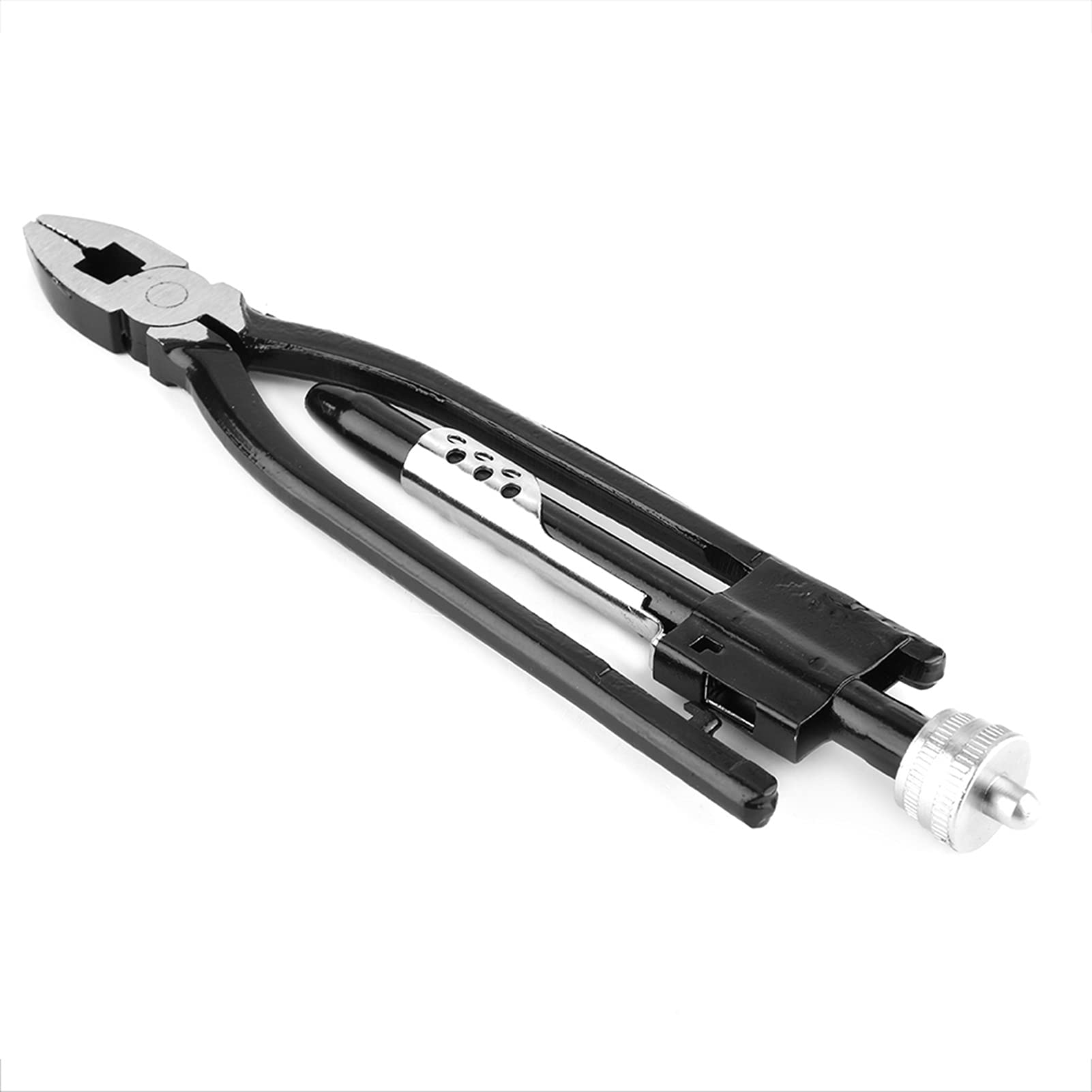 Pince à Torsader le Fil de Sécurité, 23 cm Acier au Carbone, Outil de Verrouillage Multifonction pour Câblage Électrique et Entretien Mécanique