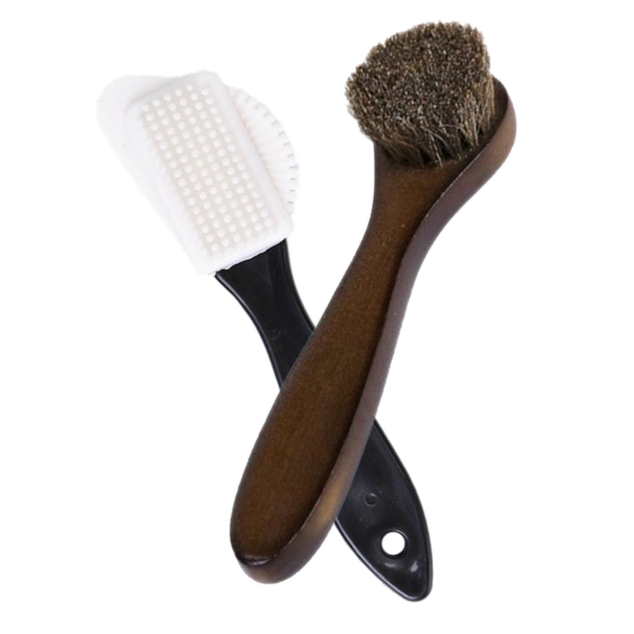 VALICLUD 10piezas Pinceles para Limpiar y Pulir Zapatos De Cerdas Herramientas De Cuidado para Calzado Kit De Limpieza Eficaz para Suede