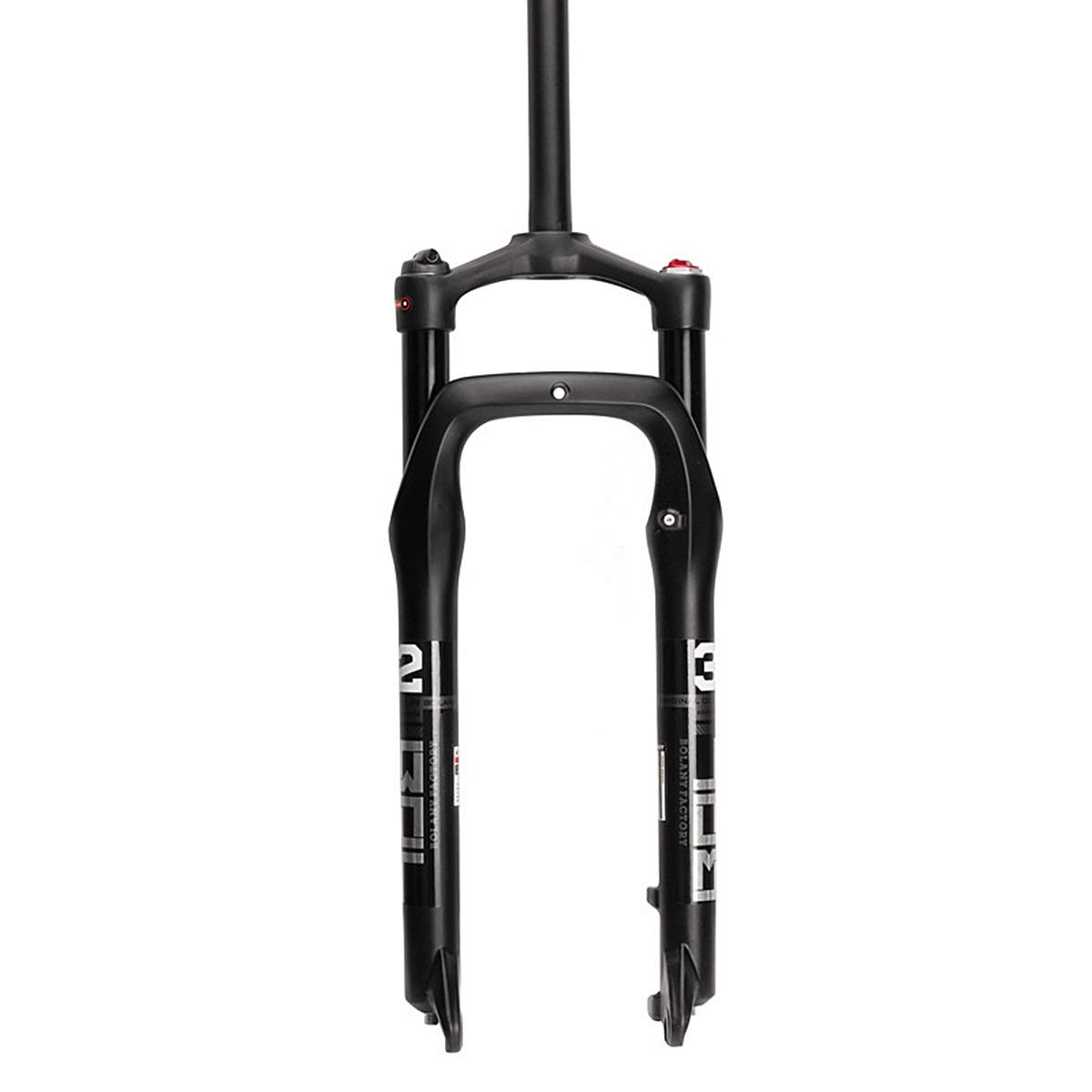 WIQUYBML 26in Snow Fat MTB Fork Air Suspension 135MM Bike Front Forks 1-1/8" Manual/Remote Lockout QR Travel 120mm 2300g