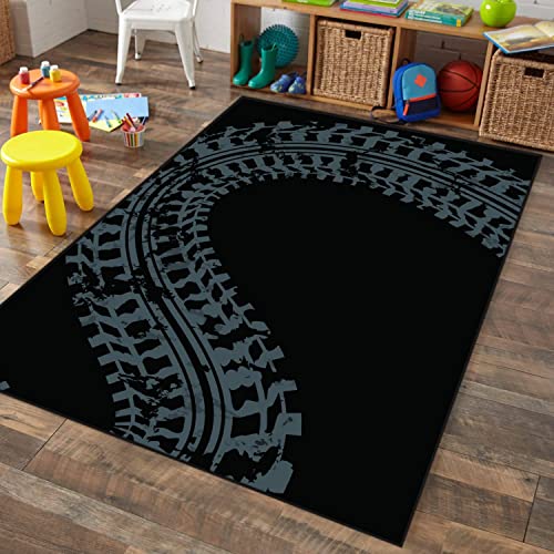 Tapete infantil extra grande 152x244 cm diseño divertido miniatura 6