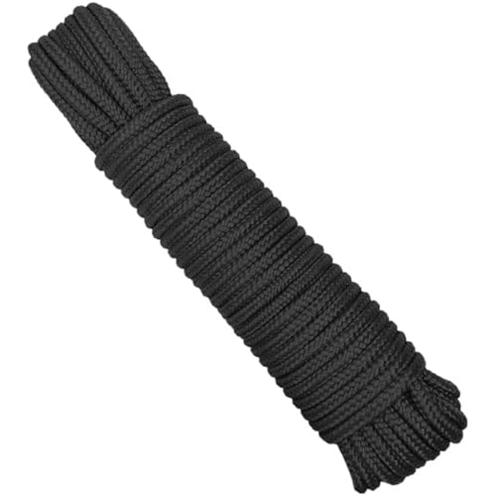 A10 Equipment Paracorde Longueur 15 m - Ø 5 mm Expédition Noir
